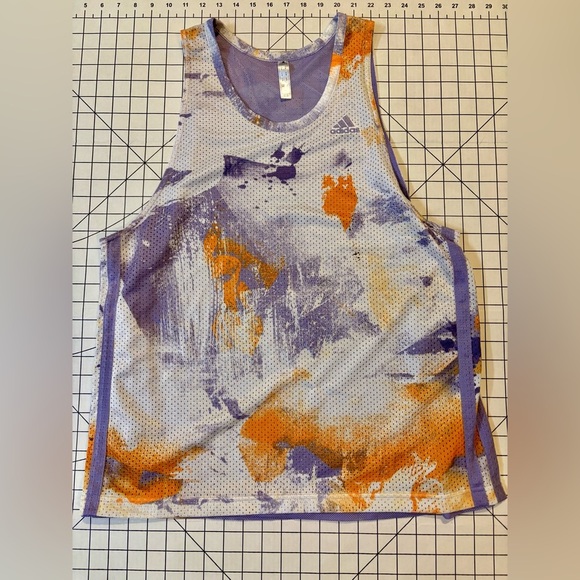 Adidas Men’s Size Medium Abstract Tank Top - Picture 1 of 7